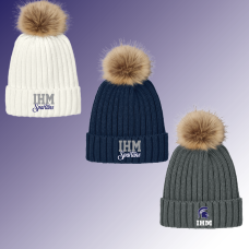IHM Faux Fur Pom Pom Beanie IHM Faux Fur Pom Pom Beanie